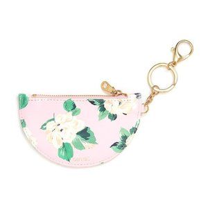 Ban.do pink floral coin purse NWT